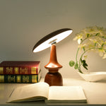 Mireli Sculptural Wooden Table Lamp with Integrated LED