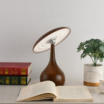 Mireli Sculptural Wooden Table Lamp with Integrated LED