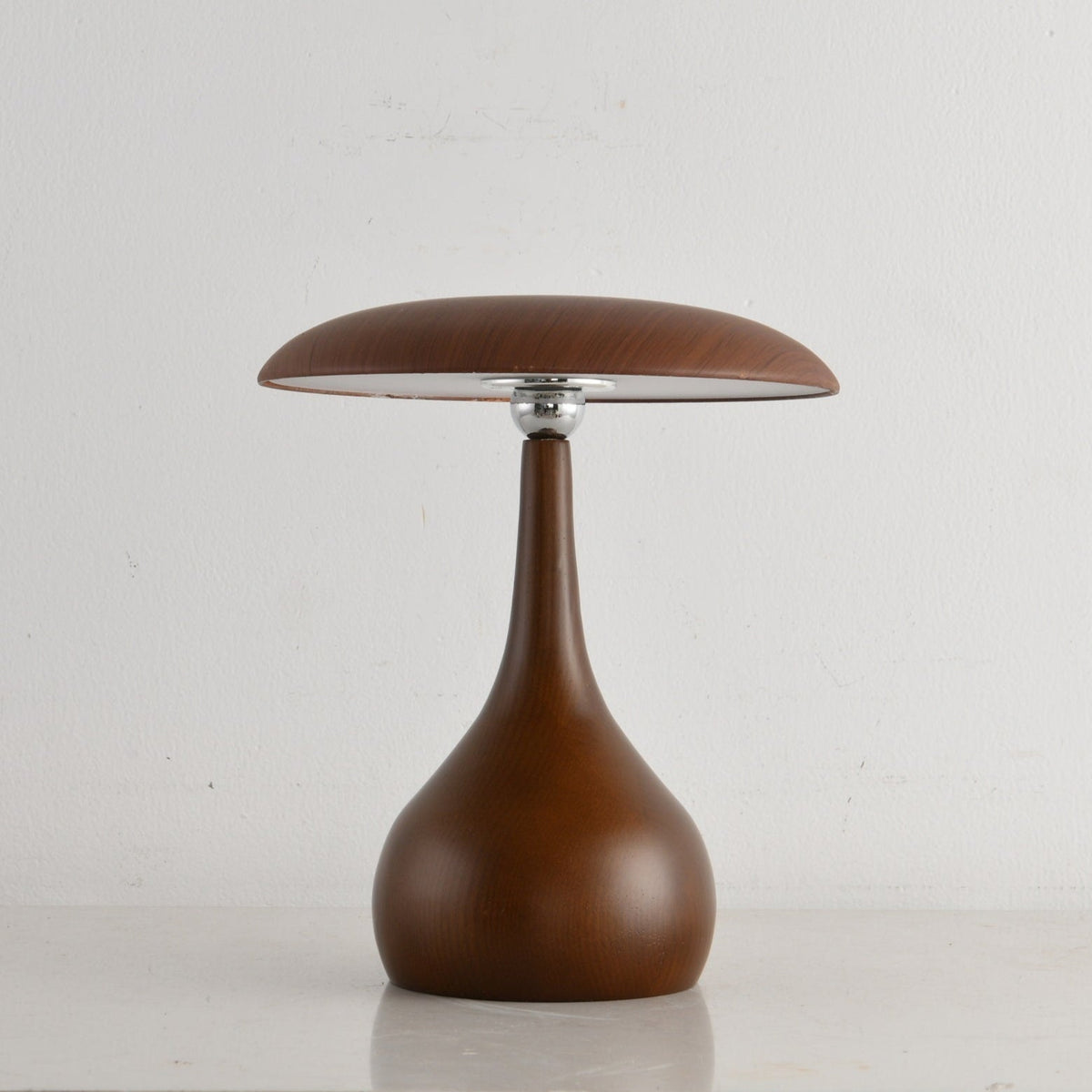 Mireli Sculptural Wooden Table Lamp with Integrated LED