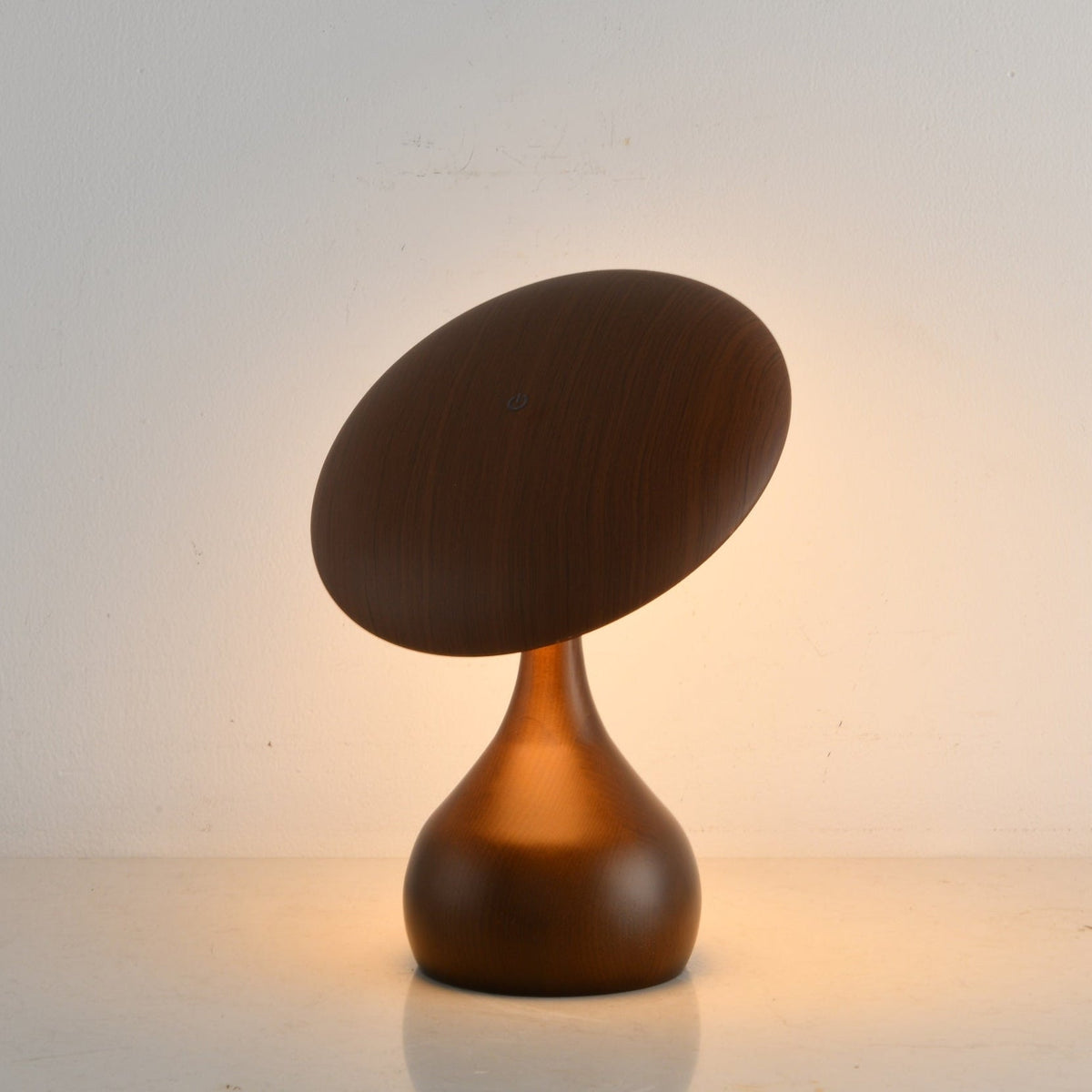 Mireli Sculptural Wooden Table Lamp with Integrated LED