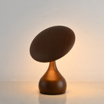Mireli Sculptural Wooden Table Lamp with Integrated LED