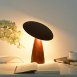 Mireli Sculptural Wooden Table Lamp with Integrated LED