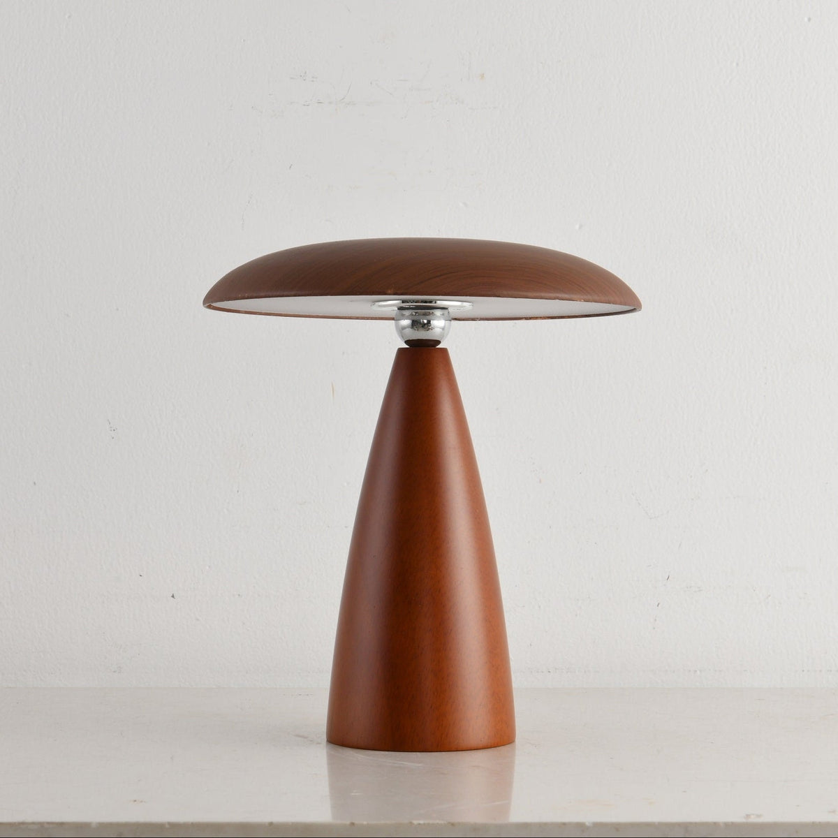 Mireli Sculptural Wooden Table Lamp with Integrated LED