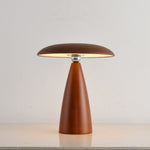 Mireli Sculptural Wooden Table Lamp with Integrated LED
