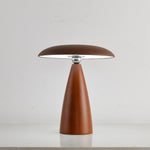 Mireli Sculptural Wooden Table Lamp with Integrated LED