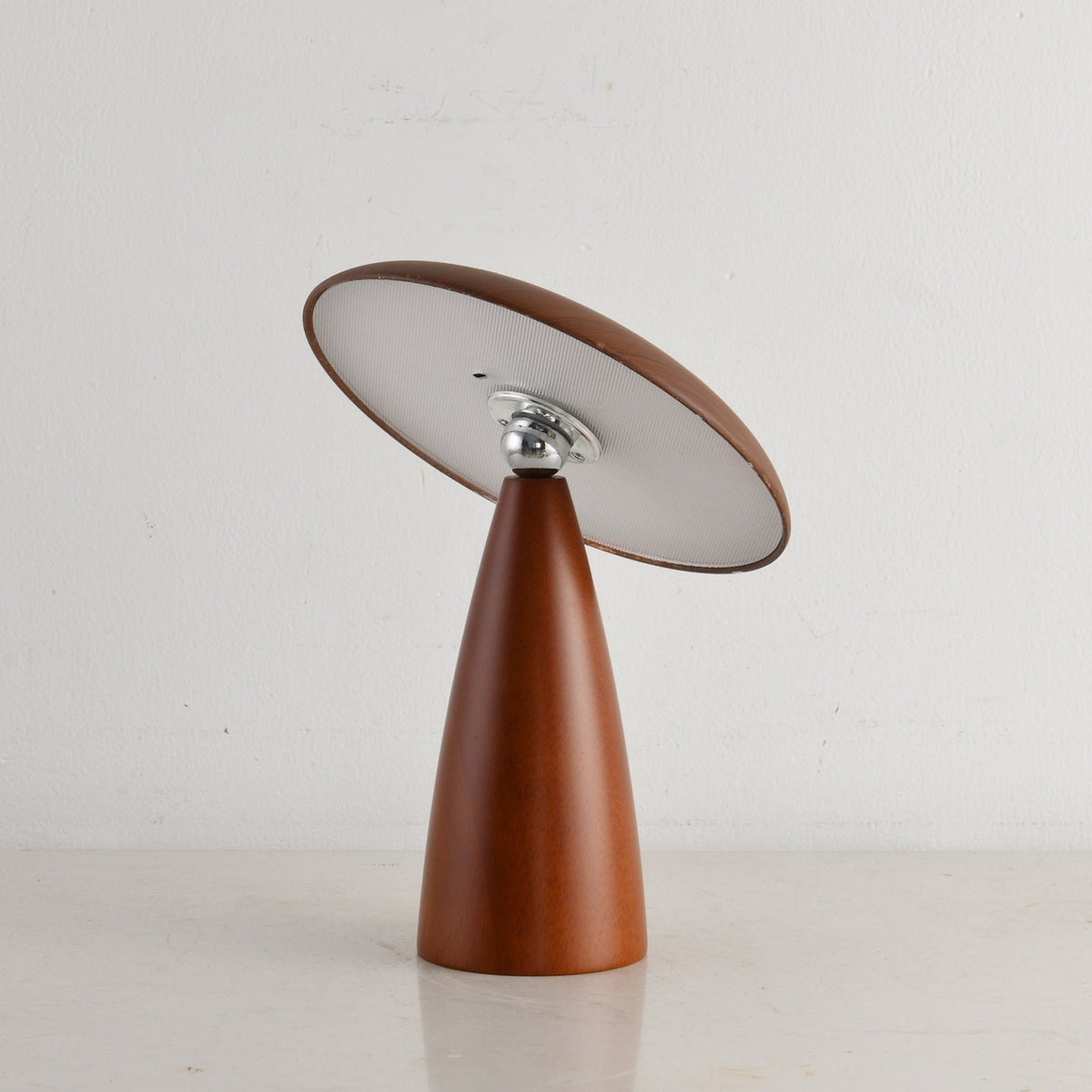 Mireli Sculptural Wooden Table Lamp with Integrated LED