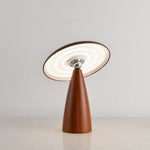 Mireli Sculptural Wooden Table Lamp with Integrated LED