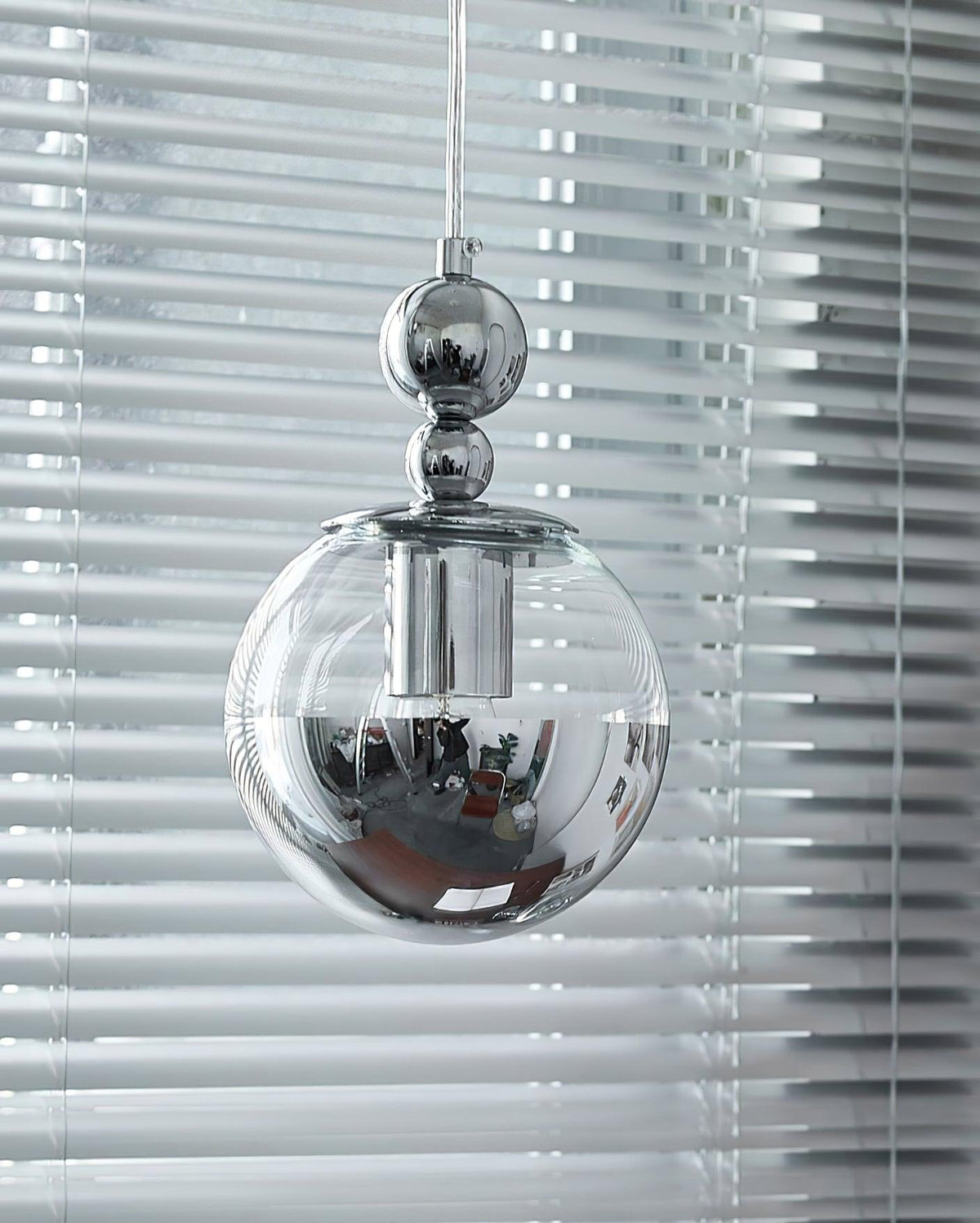 Mirrorball Chrome Glass Pendant Light for Modern Interiors