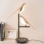 Chic Double Bird Table Lamp
