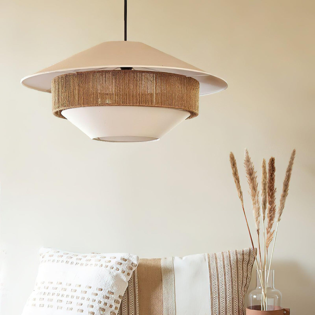 mixed-woven-pendant-light