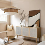 mixed-woven-pendant-light