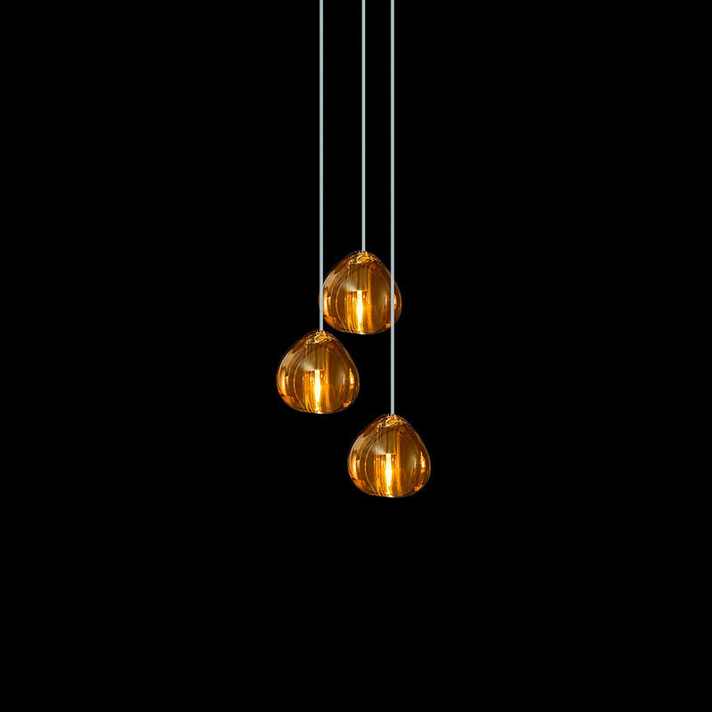 Cherry Crystal Pendant Light – Handcrafted Modern Chandelier