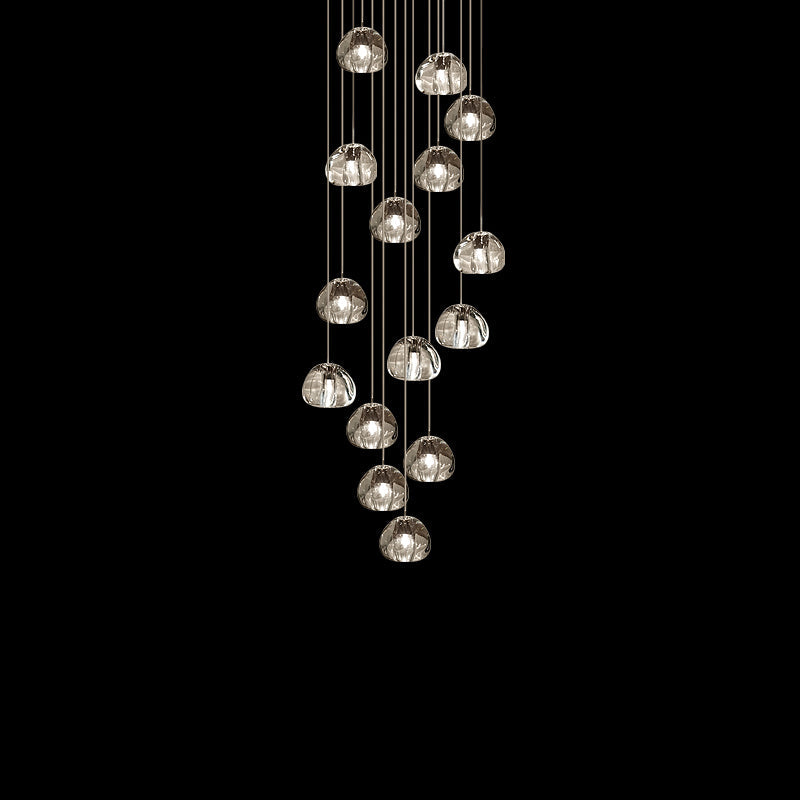 Cherry Crystal Pendant Light – Handcrafted Modern Chandelier