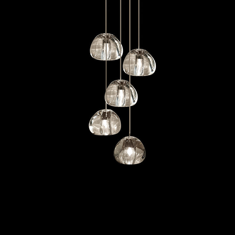 Cherry Crystal Pendant Light – Handcrafted Modern Chandelier