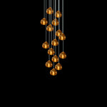 Cherry Crystal Pendant Light – Handcrafted Modern Chandelier