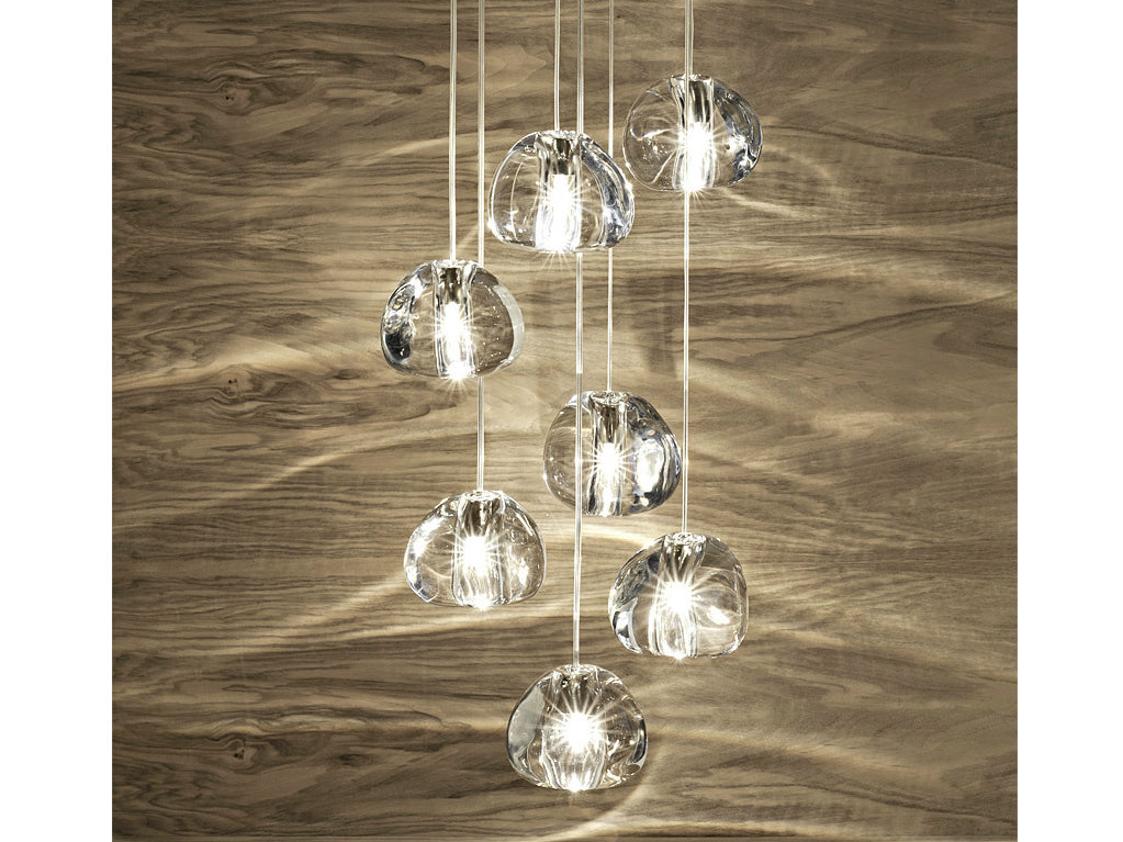 Cherry Crystal Pendant Light – Handcrafted Modern Chandelier