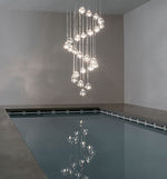 Cherry Crystal Pendant Light – Handcrafted Modern Chandelier