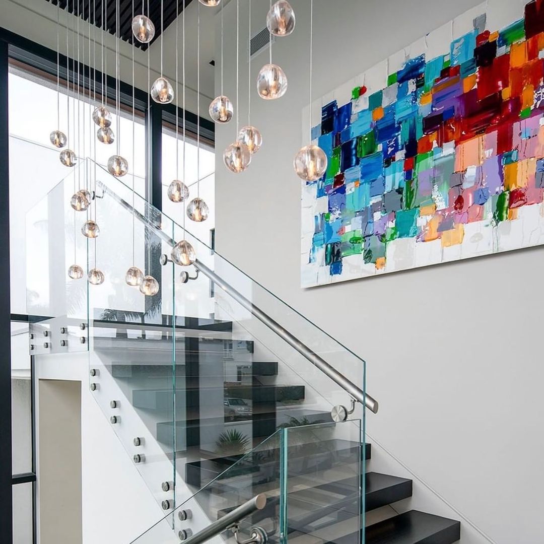Cherry Crystal Pendant Light – Handcrafted Modern Chandelier