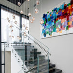 Cherry Crystal Pendant Light – Handcrafted Modern Chandelier