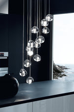 Cherry Crystal Pendant Light – Handcrafted Modern Chandelier