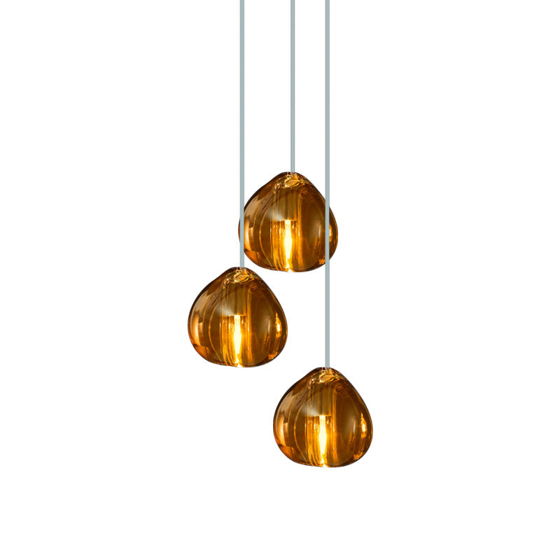 Cherry Crystal Pendant Light – Handcrafted Modern Chandelier