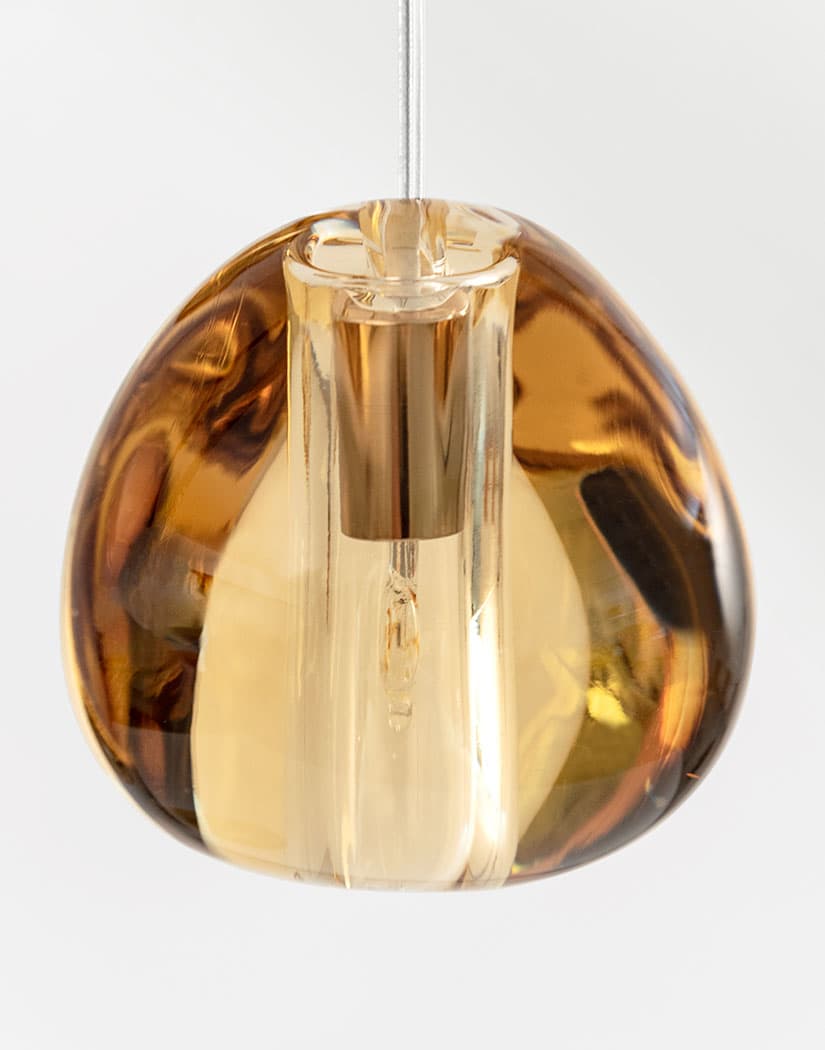 Cherry Crystal Pendant Light – Handcrafted Modern Chandelier