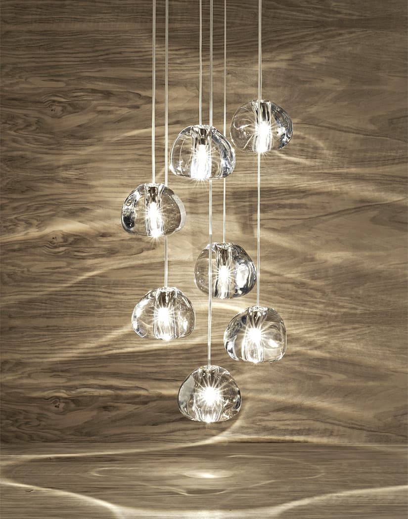 Cherry Crystal Pendant Light – Handcrafted Modern Chandelier