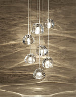 Cherry Crystal Pendant Light – Handcrafted Modern Chandelier