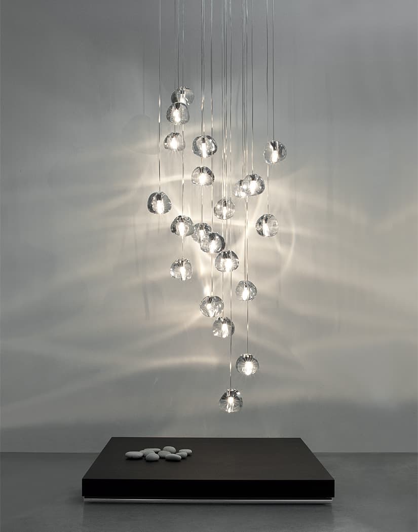 Cherry Crystal Pendant Light – Handcrafted Modern Chandelier