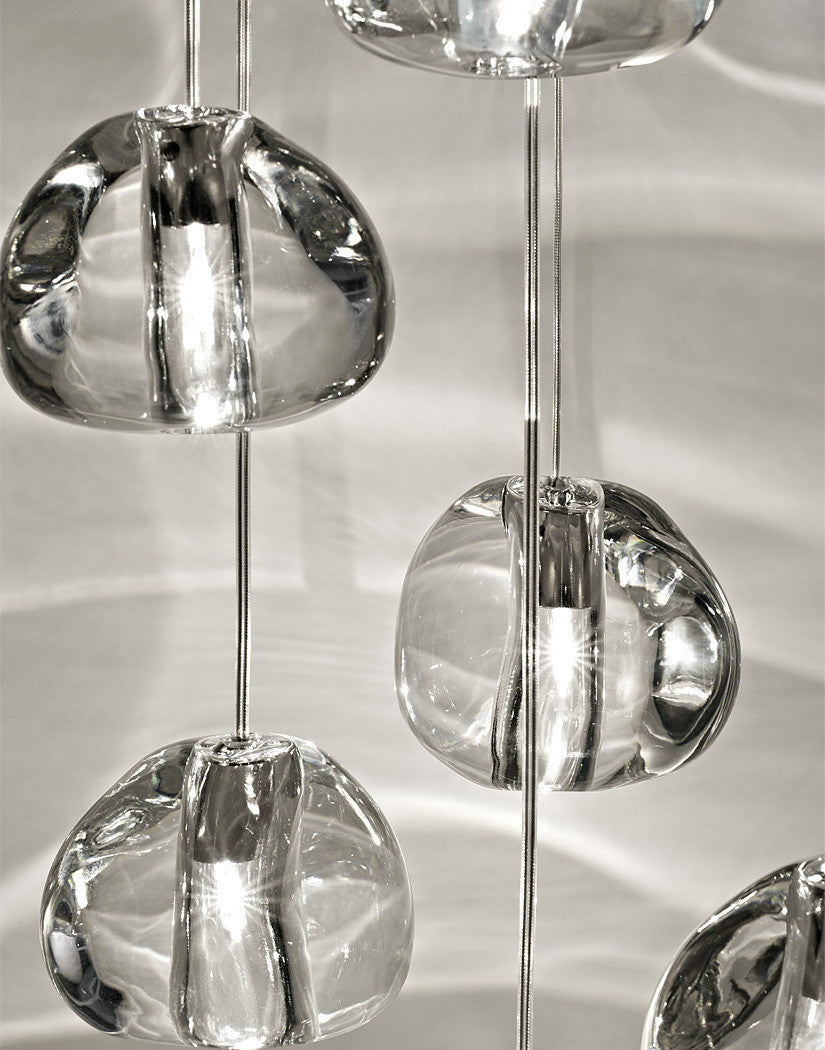 Cherry Crystal Pendant Light – Handcrafted Modern Chandelier