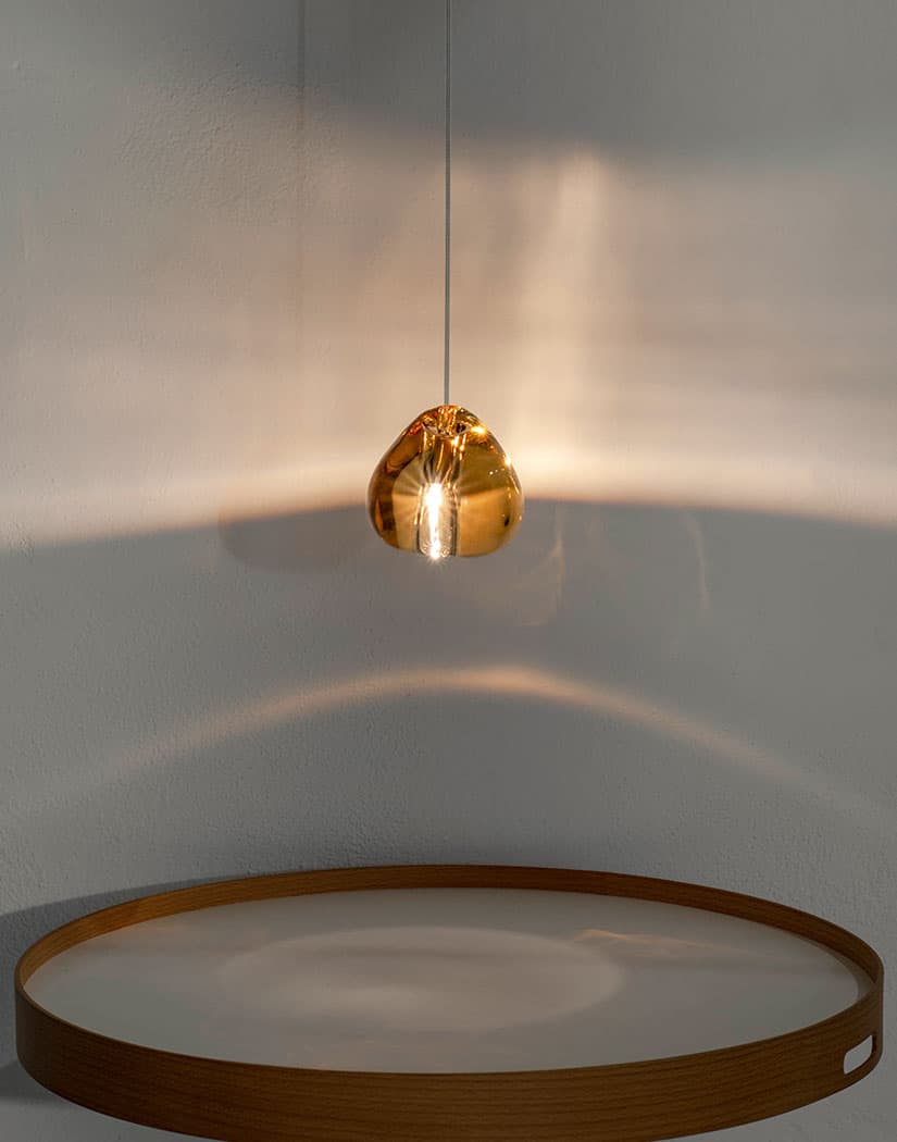 Cherry Crystal Pendant Light – Handcrafted Modern Chandelier