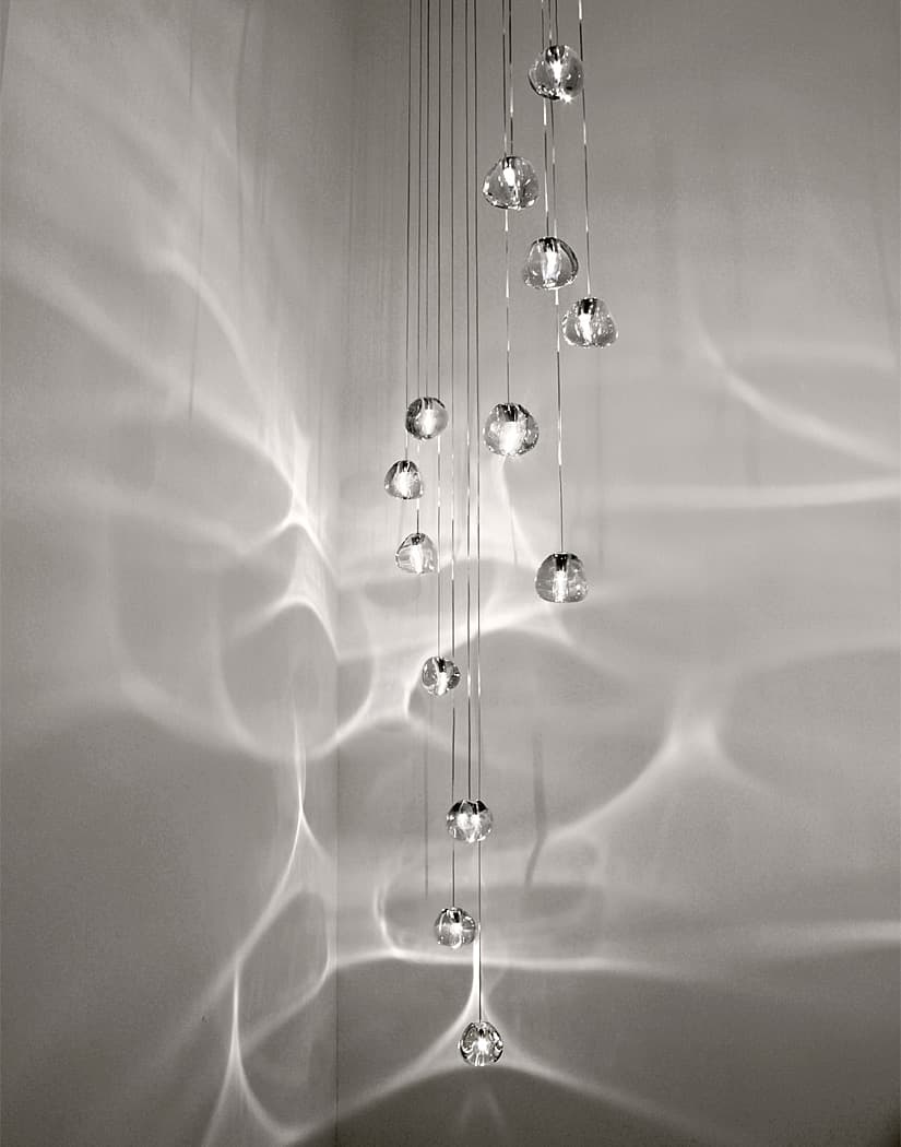 Cherry Crystal Pendant Light – Handcrafted Modern Chandelier