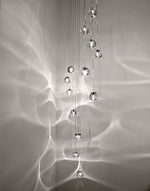Cherry Crystal Pendant Light – Handcrafted Modern Chandelier