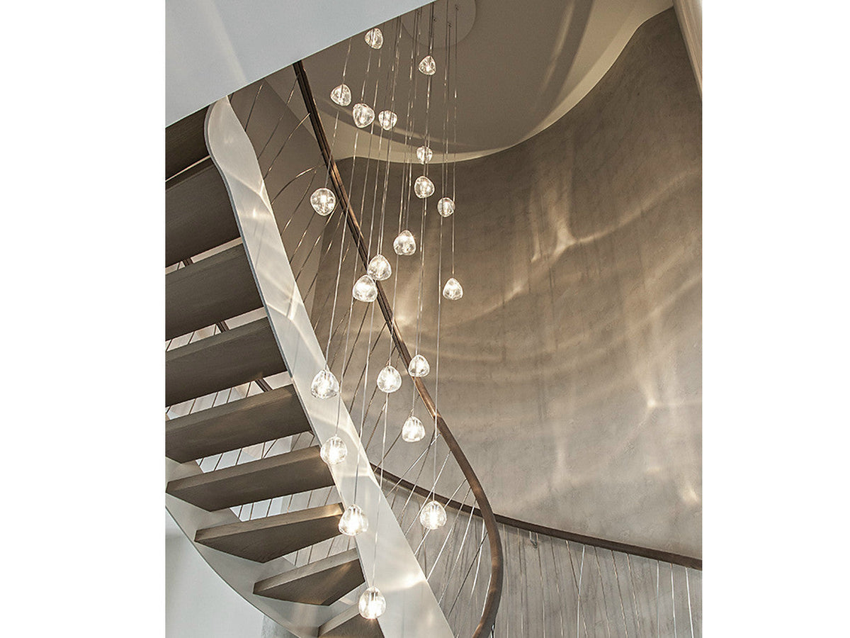 Cherry Crystal Pendant Light – Handcrafted Modern Chandelier