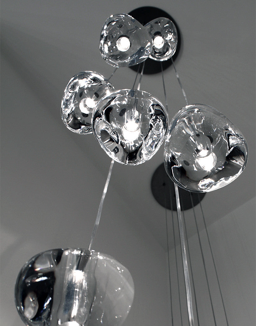 Cherry Crystal Pendant Light – Handcrafted Modern Chandelier