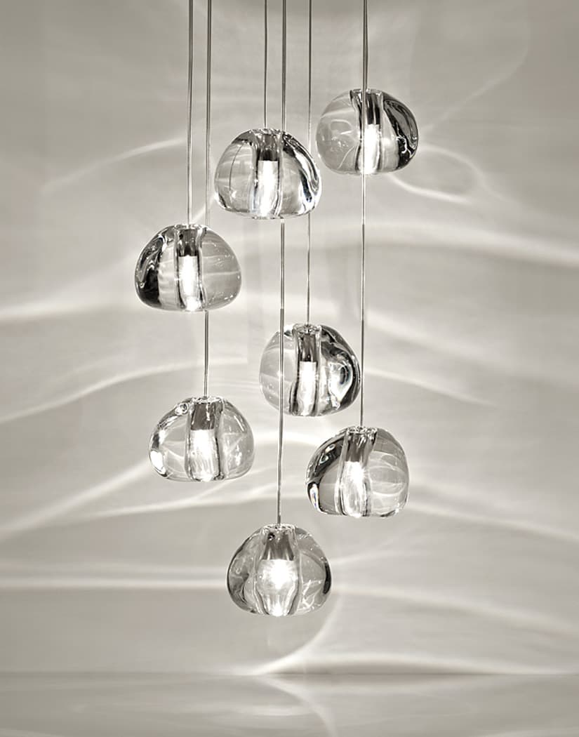 Cherry Crystal Pendant Light – Handcrafted Modern Chandelier