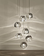 Cherry Crystal Pendant Light – Handcrafted Modern Chandelier
