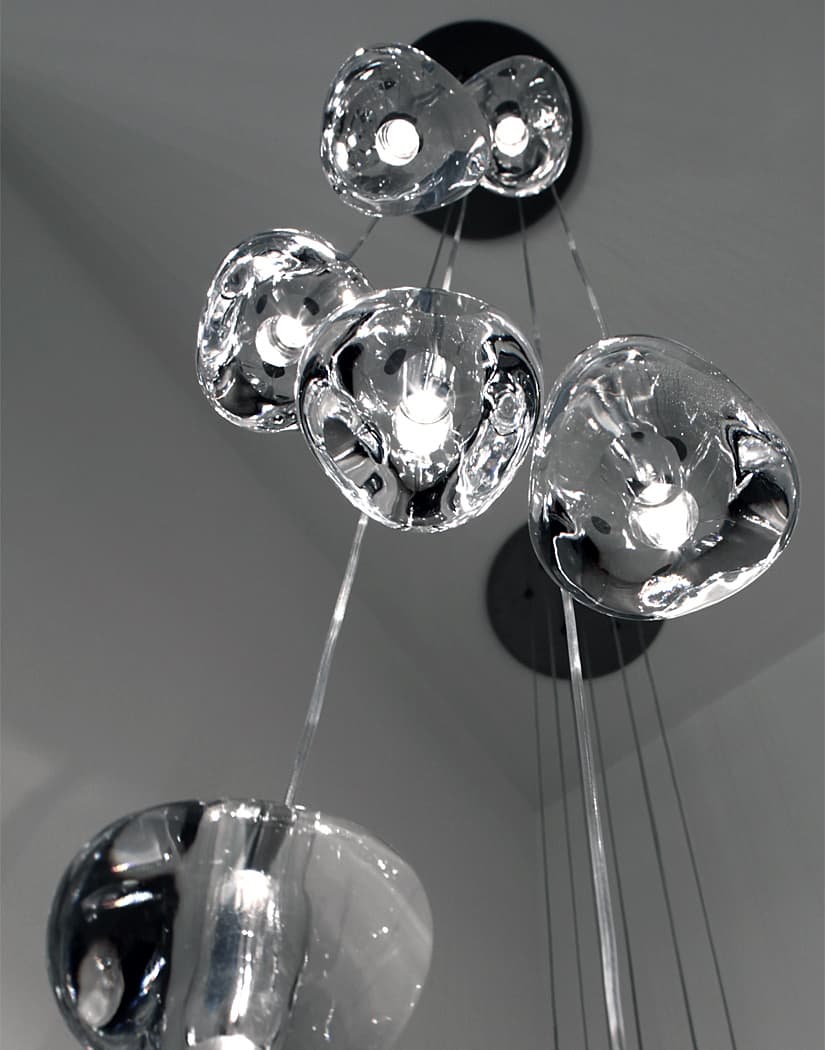 Cherry Crystal Pendant Light – Handcrafted Modern Chandelier
