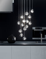Cherry Crystal Pendant Light – Handcrafted Modern Chandelier