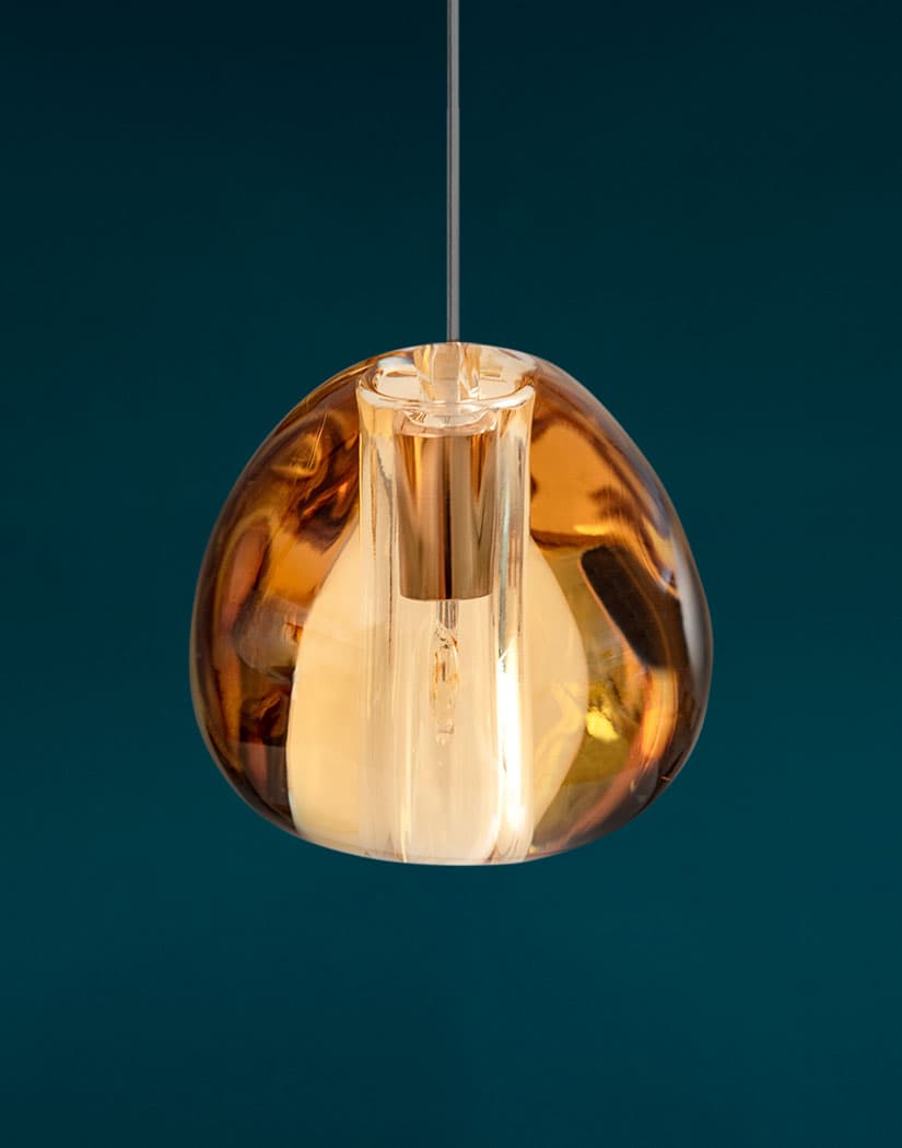 Cherry Crystal Pendant Light – Handcrafted Modern Chandelier