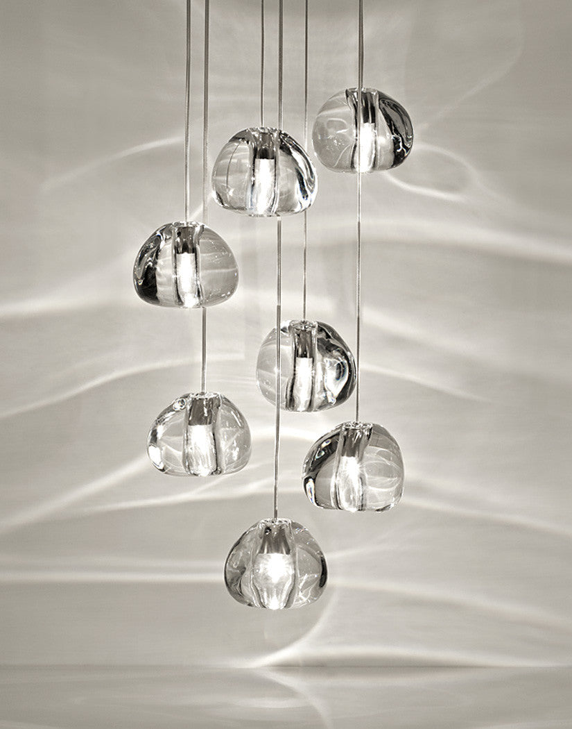 Cherry Crystal Pendant Light – Handcrafted Modern Chandelier