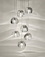 Cherry Crystal Pendant Light – Handcrafted Modern Chandelier