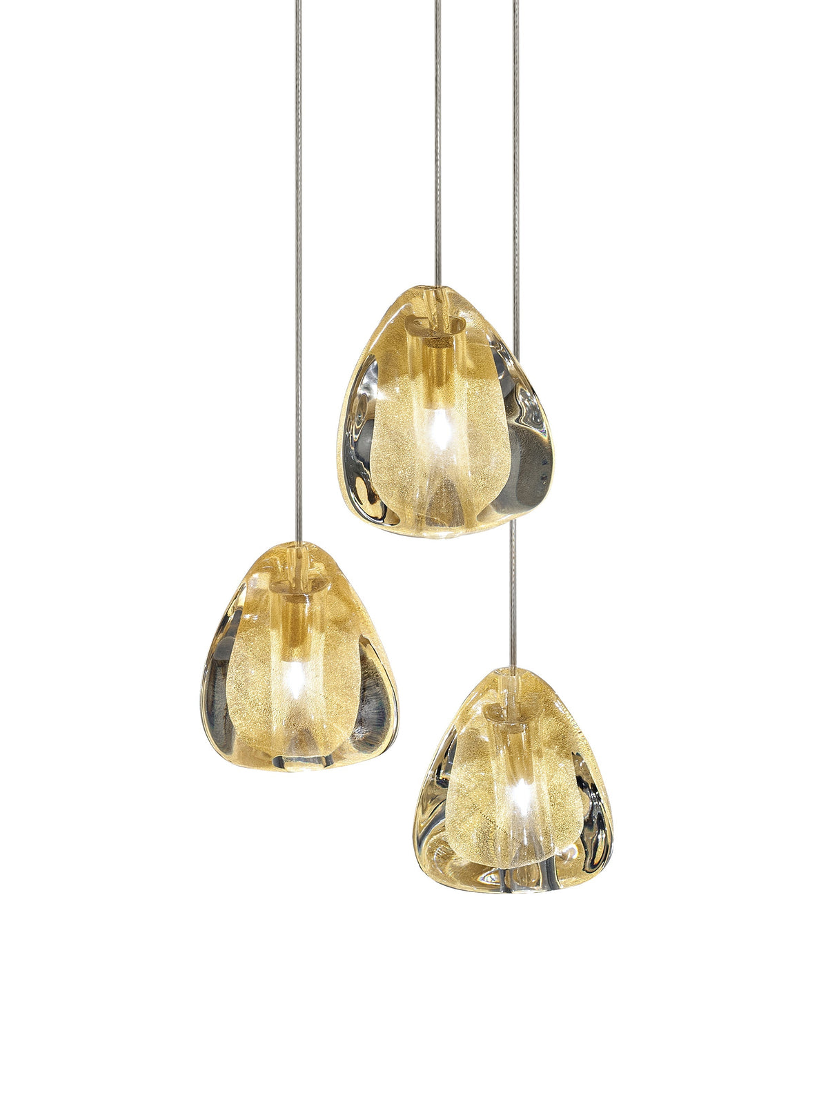 Cherry Crystal Pendant Light – Handcrafted Modern Chandelier