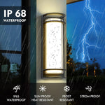 Modern Simple Semi Cylindrical Led Outdoor Wall Light