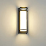Modern Simple Semi Cylindrical Led Outdoor Wall Light