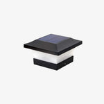 Chic Modern Solar Power Lantern Outdoor Post Light
