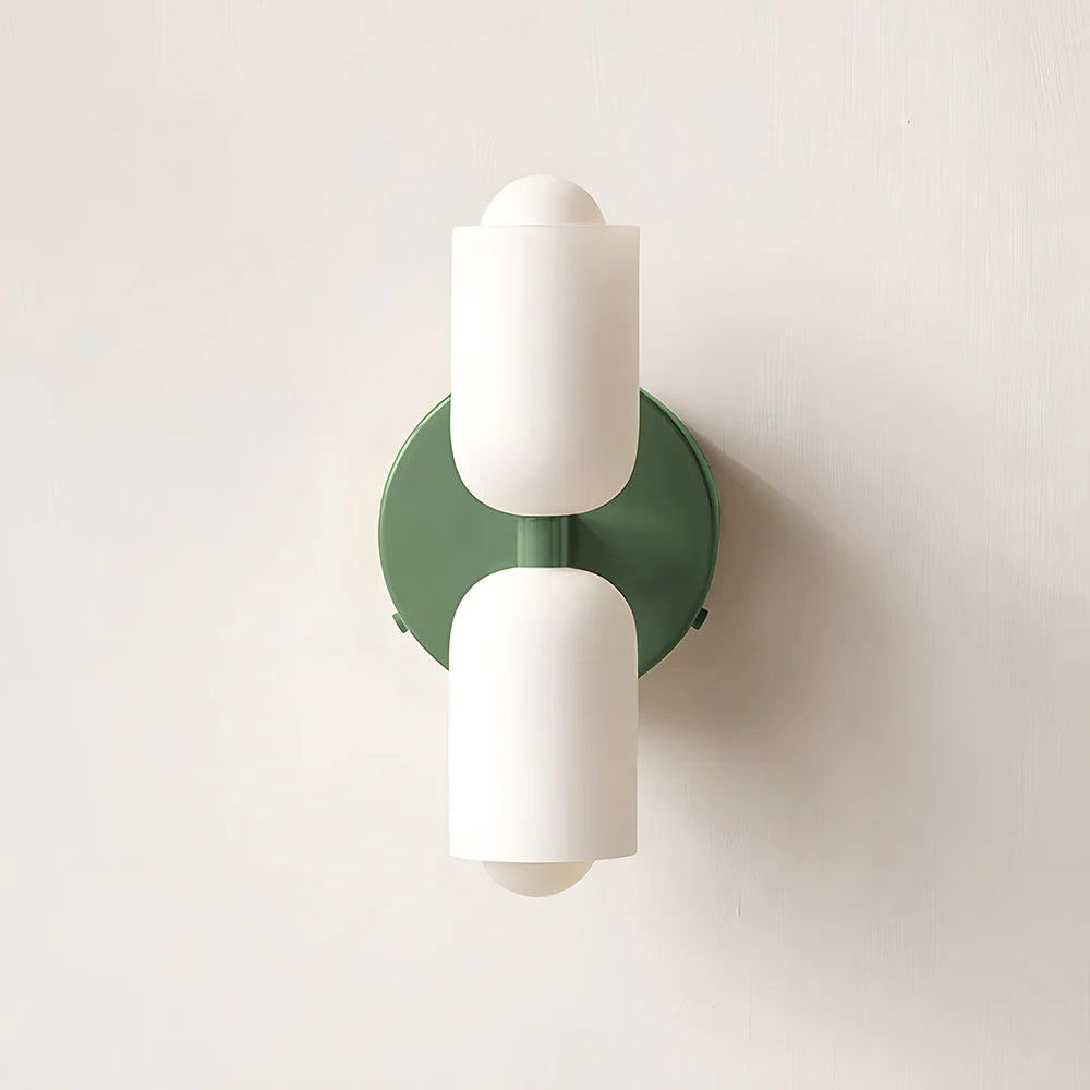 Creative Candle Shape Double Head Wall Lamp