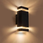 Modern Chic Up Down Outdoor Wall Light