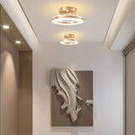 Chic Modern Iron Round Ceiling Light