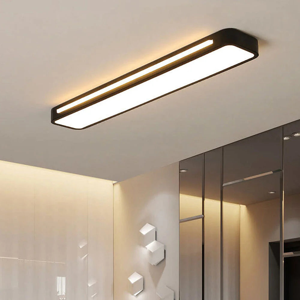 Sleek Nordic Long Led Ceiling Light